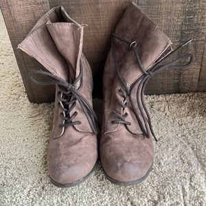 Women’s Lace-Up Booties